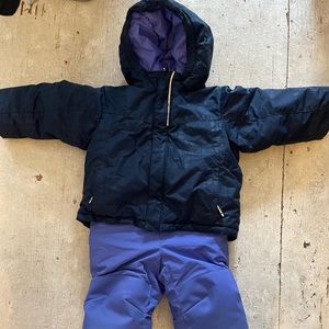 Columbia two piece snowsuit. Pants and jacket